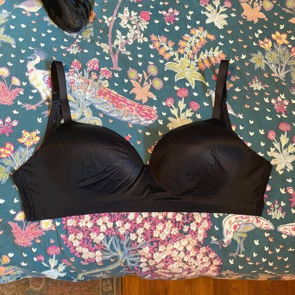 SOMA Enbliss Luxe Wireless Bra – Black 40DDD - Picture 1 of 4